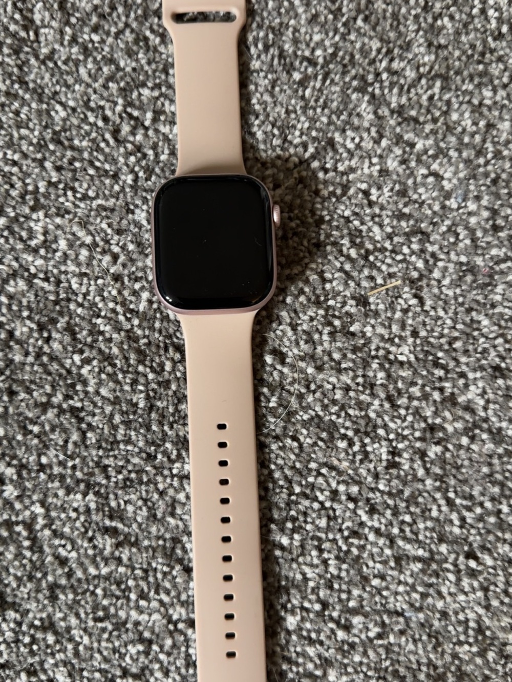 Apple Watch 10 with Soft Pink Sand Sport Band